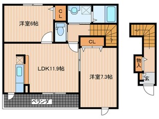 グラ－スプラシ－ドの物件間取画像